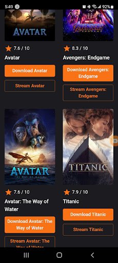 Screenshot 1 Movie Downloader 123movies